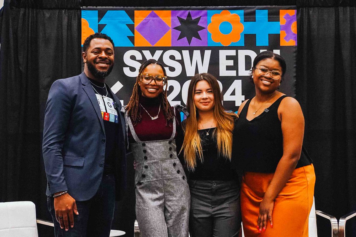We want to thank youth panelists at reDesign, @bigthought and The History Co:Lab for leading the session on transforming education, “Can Young People Solve the Post-Pandemic Learning Equation,” at @SXSWEDU! Listen to the full session here! ➡️ tinyurl.com/mwtacccc #SXSWEDU24