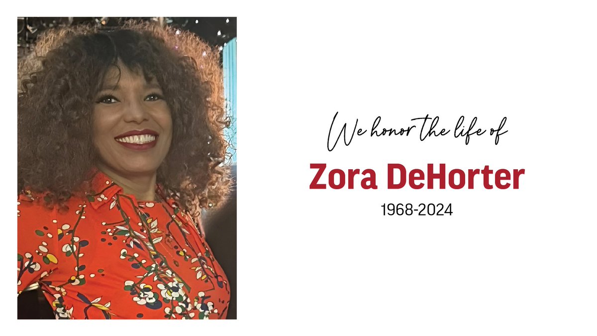 With great sadness, we've learned of the passing of casting director and Foundation supporter Zora DeHorter. We honor her extraordinary life and legacy, and send our deepest sympathies to her family, friends, colleagues, and her beautiful son Jackson.