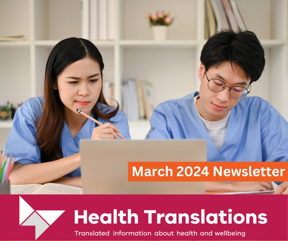 CEH_Aus's tweet image. Our latest health newsletter edition is OUT!

It features new multilingual resources covering #Centrelink services, #cancer, #disability, #familyviolence, #immunisation, #mentalhealth, and #womenshealth.

Download it HERE👉 bit.ly/49M1TrW
Please share with your network.