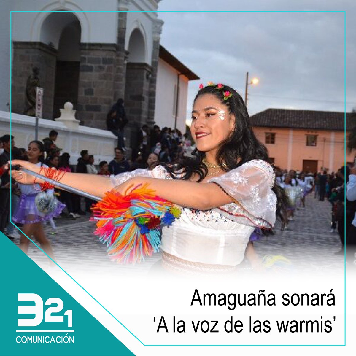 La Administración Zonal #LosChillos realizará este sábado 16 de marzo el evento denominado ‘A la voz de las #warmis’ en la parroquia de #Amaguaña.

Más info: n9.cl/6r113

<a href="/MunicipioQuito/">Municipio de Quito</a>