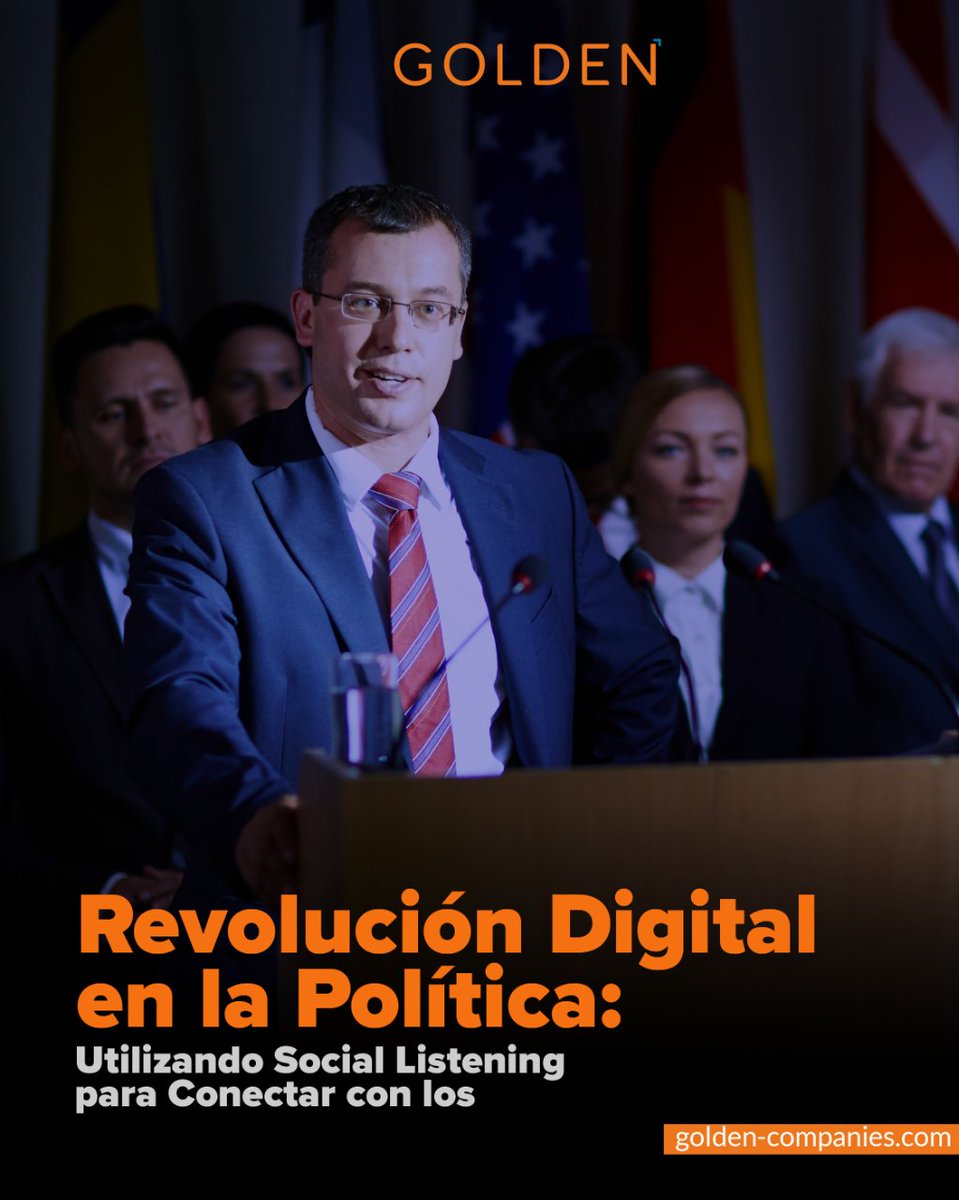 Go_SocialSuite's tweet photo. Social listening = conexión democrática. 📢🗳️ En Golden, potenciamos tu campaña con análisis de datos en tiempo real. ¡Hablemos de estrategia! #GoldenData #EstrategiaPolítica #SocialListening #SocialScan https://t.co/dMlbVlf9hw