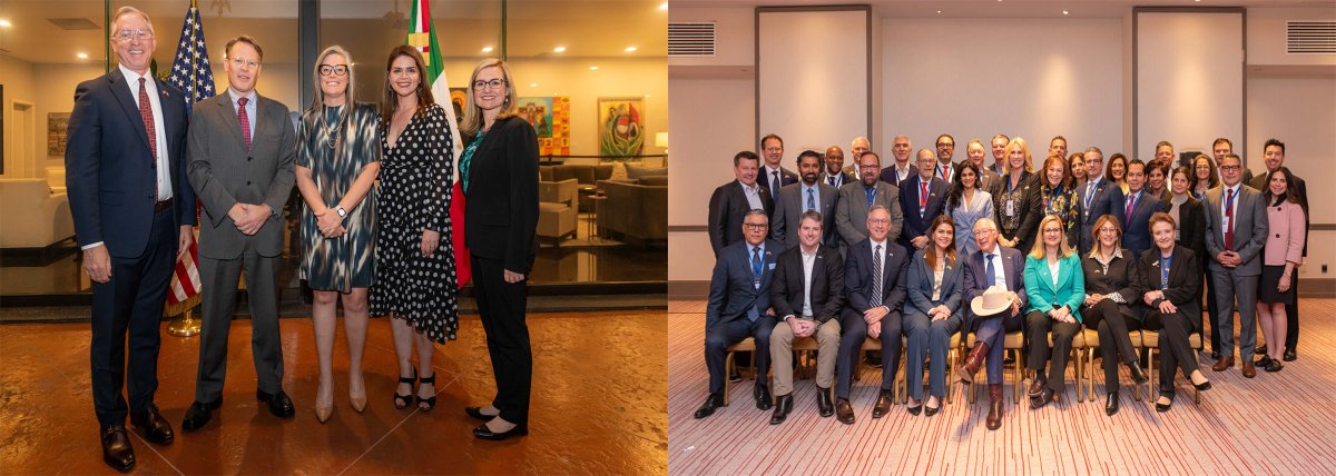 moleraalvarez's tweet photo. Molera Alvarez recently organized a trade mission to Mexico City on behalf of @GPLInc that was led by AZ Gov. Katie Hobbs, Phoenix Mayor Kate Gallego, Mesa Mayor John Giles & Tucson Mayor Regina Romero. Read more on our website! #CDMXGPL24 #intltrade
https://t.co/kD9t8UaUKs https://t.co/JowIsJnBOS