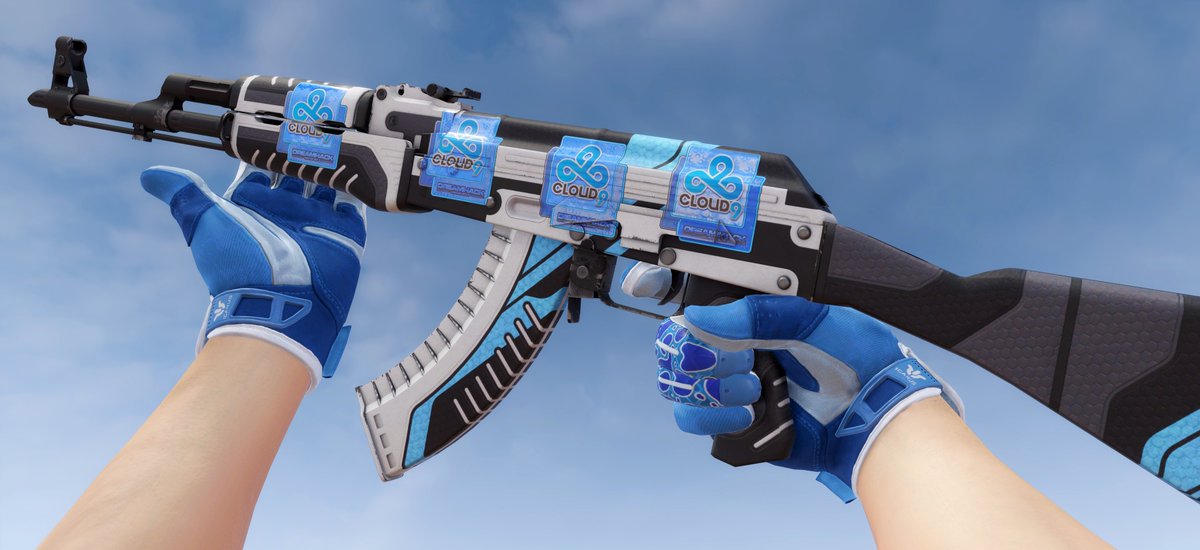 xAeroCS's tweet photo. End game AK-47 skin acquired FN Vulcan 4x Cloud9 Dreamhack 2014 Holos! Thank you @MewoMewoCS https://t.co/VZ8DPtx9rb