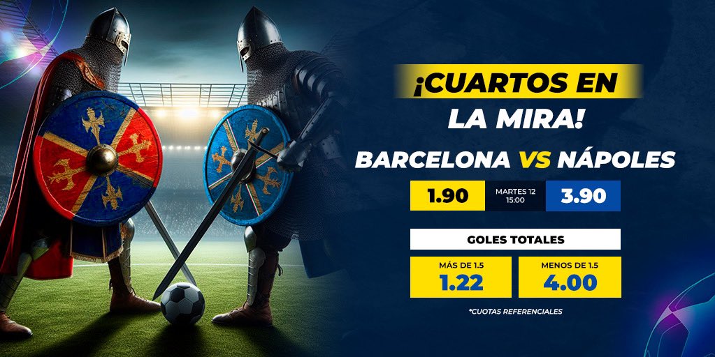 ¡Resultado Incierto! ¿Quién conseguirá el pase? 🤔 🏆

Con el empate de ida (1-1), el Napoli busca meterse en cuartos de visitante, pero, ¿bastarán los 90 minutos o el cupo se pelea en penales? 👀