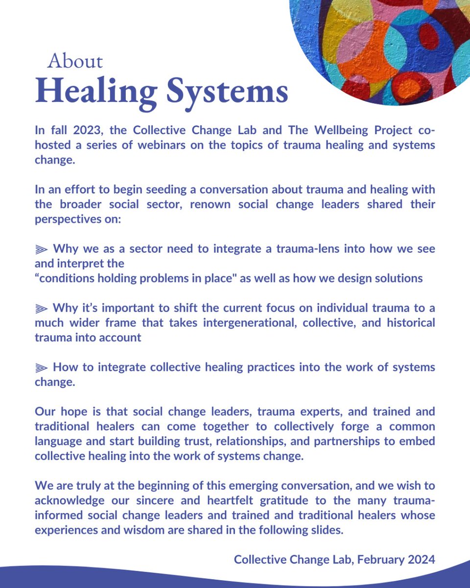 Trauma Resource Institute (TRI) tweet media