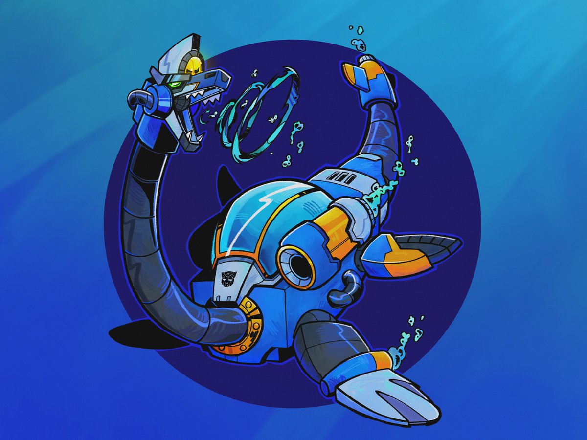 You remember that one episode when HighTide got a plesiosaur alt mode and fought a giant squid? Yeah me too.

#Transformers #maccadams #RescueBots #HighTide