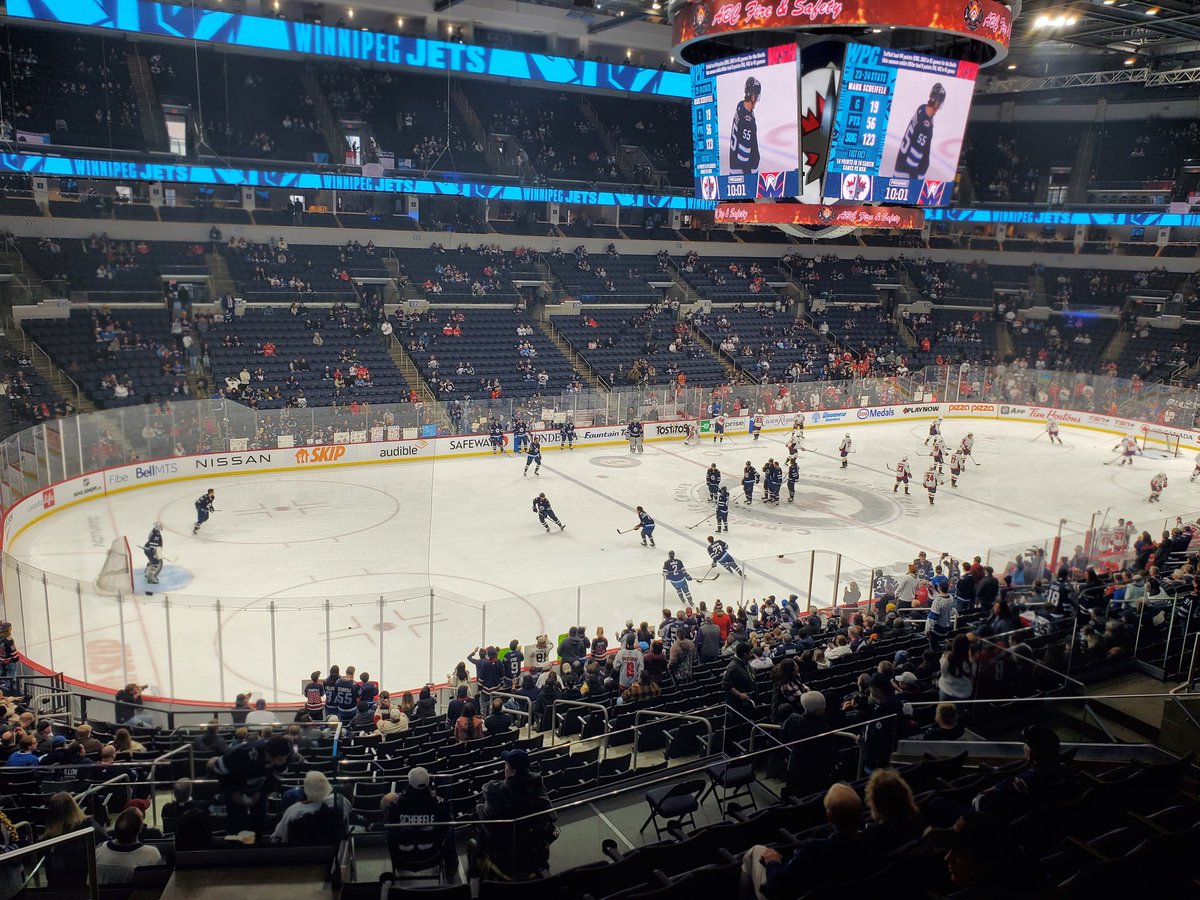Jets vs Caps in the Suite!