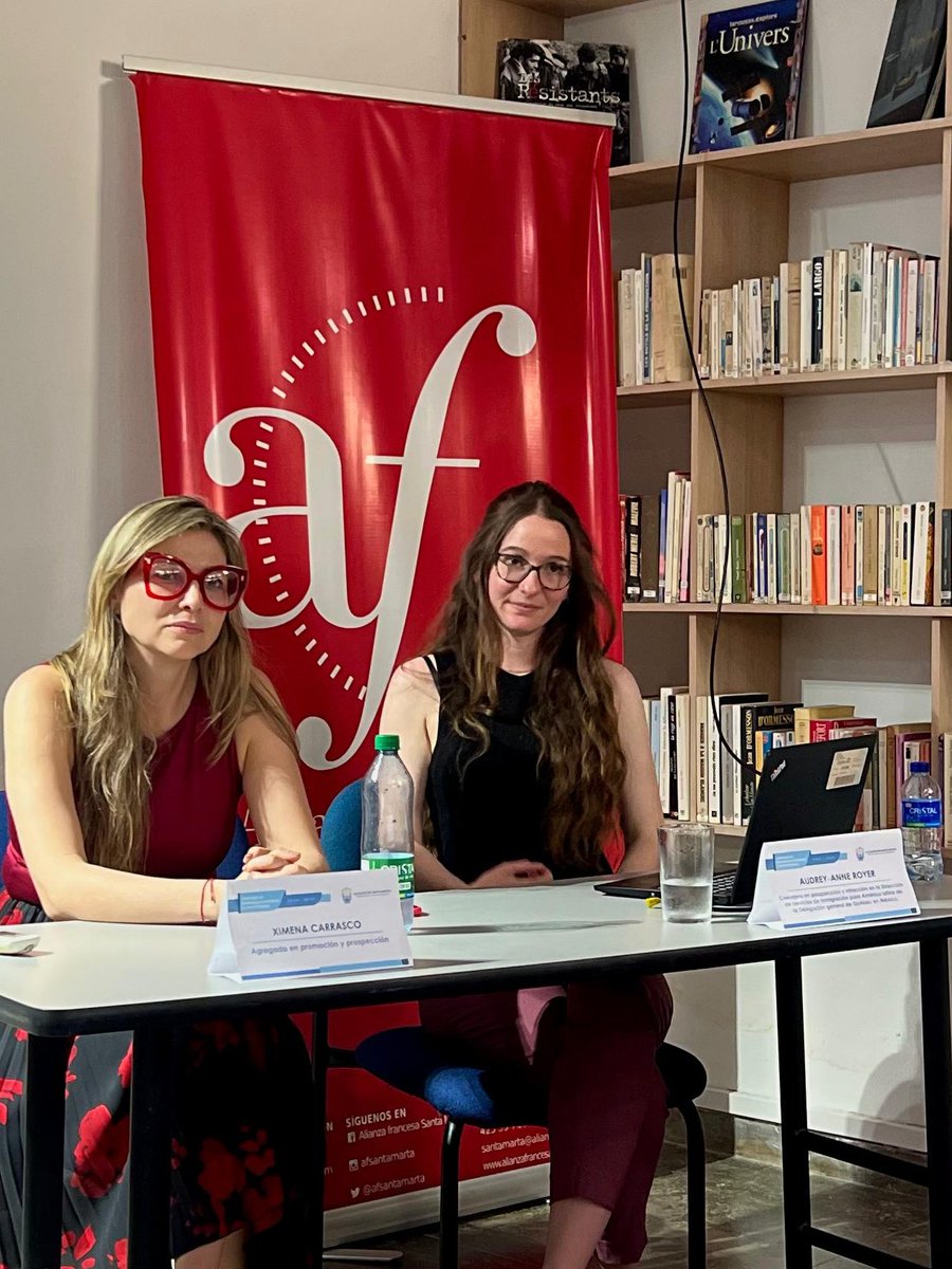 Afsantamarta's tweet photo. Durante dos días recibimos la visita de Audrey-Anne Royer y Ximena Carrasco, representantes del Gobierno de Quebec en Bogotá, como parte de la campaña de reclutamiento Jornadas Quebec Servicios Sociales y Salud. https://t.co/xmWScDOPYS