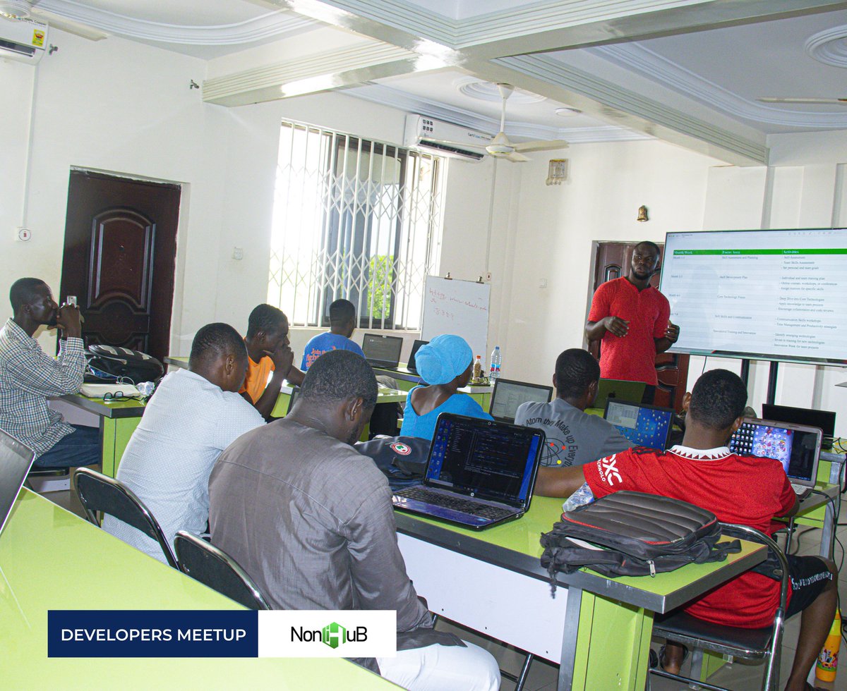 noni_hub's tweet photo. Highlights from our vibrant Developers Meetup over the weekend.
Exciting discussions, new connections, and endless possibilities. 
Stay tuned for more highlights from our vibrant community.

 #Nonihub #DevelopersMeetup #Innovation #Collaboration https://t.co/9FiXLdhnsF