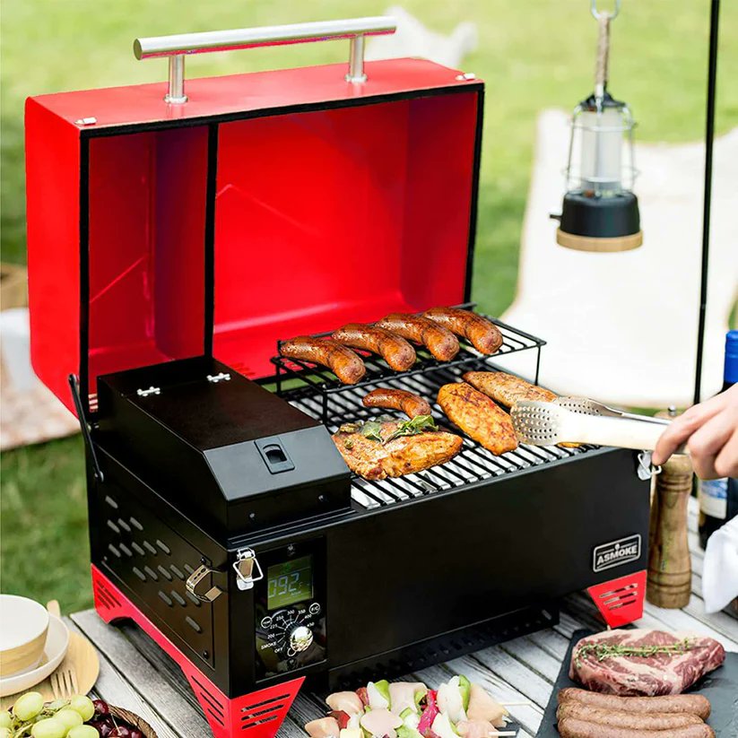 Look at this unique portable pellet grill and smoker! It's sure to be a hit at your next cookout!  
.
tyrecommends.com/products/porta…
.
#outdoorkitchen #outdoorliving #outdoorlivingspace #grill #grilled #grilledmeat #smoke #smoked #smokedmeats #smokerbbq #smokergrill #TyRecommends