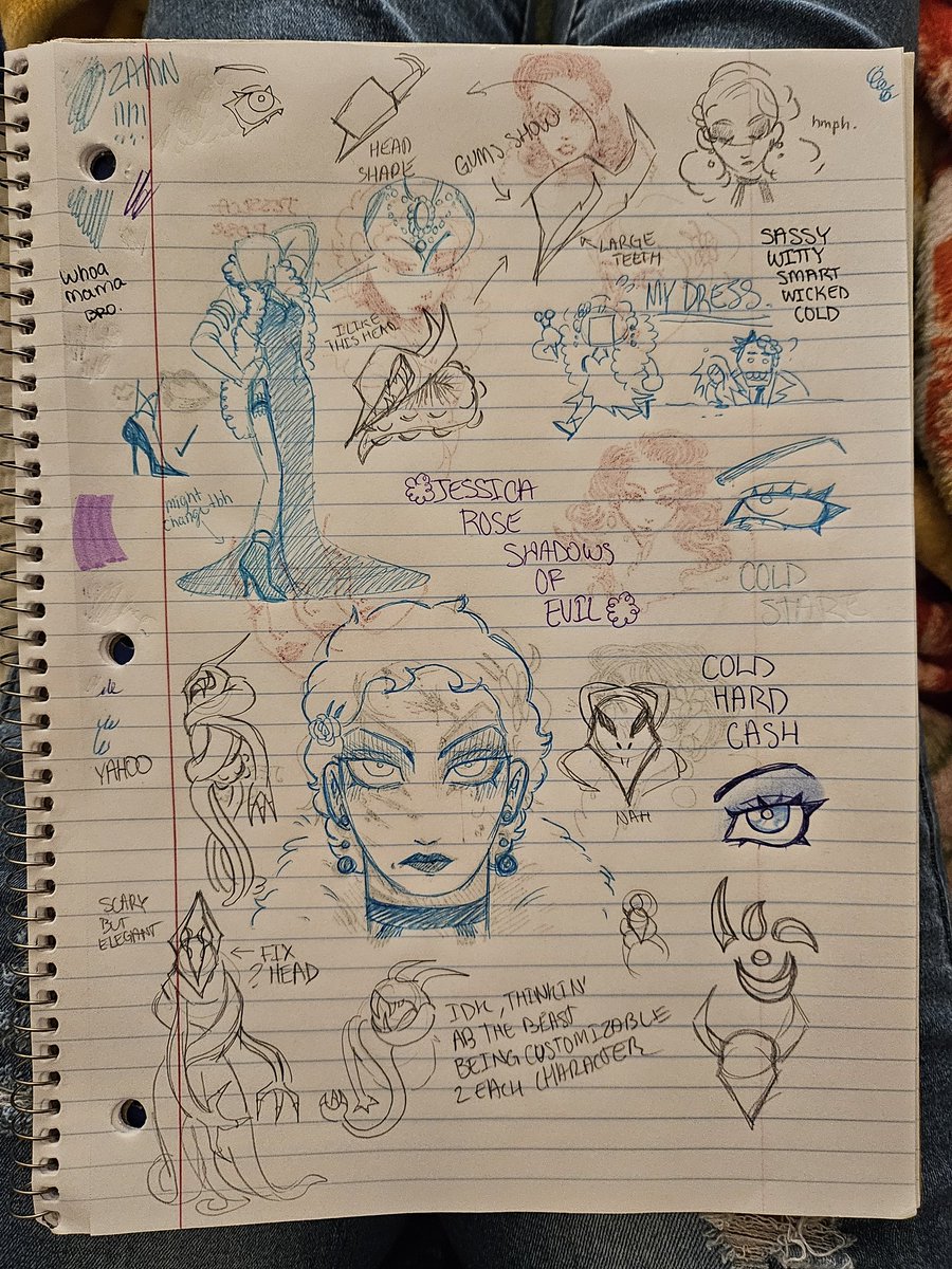 SQWUUID's tweet image. Jessica Rose Shadows of Evil #doodles #Shadowsofevil #callofdutyzombies