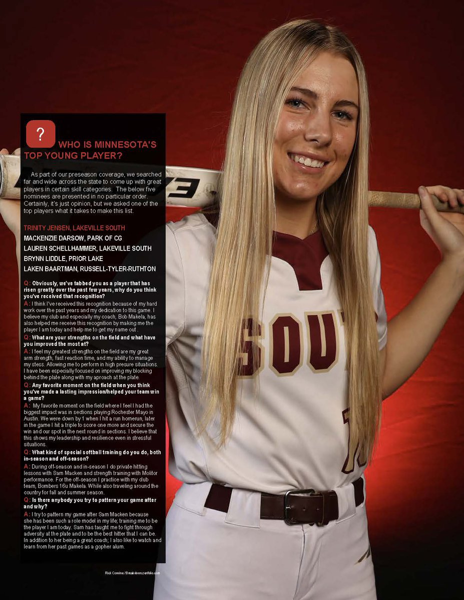 Trinity Jensen (@trinitymjensen) on Twitter photo I’m honored to be recognized as <a href="/BreakdownUSA/">Breakdown Sports USA</a> MN Top Young Player and Elite 35 Underclassmen! Looking forward to an exciting high school season. <a href="/mnbombers2007/">Minnesota Bombers 16U National</a> <a href="/LSHSsoftball_/">Lakeville South Softball</a> <a href="/MnBombers/">Minnesota Bombers</a> I’m honored to be recognized as <a href="/BreakdownUSA/">Breakdown Sports USA</a> MN Top Young Player and Elite 35 Underclassmen! Looking forward to an exciting high school season. <a href="/mnbombers2007/">Minnesota Bombers 16U National</a> <a href="/LSHSsoftball_/">Lakeville South Softball</a> <a href="/MnBombers/">Minnesota Bombers</a>