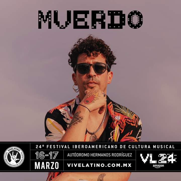 #Festivales // No te pierdas la oportunidad de poder escuchar a @MuerdoMusica en el @vivelatino Goza de su ritmo y baila con entusiasmo en el evento #VL24💃🏻🎶