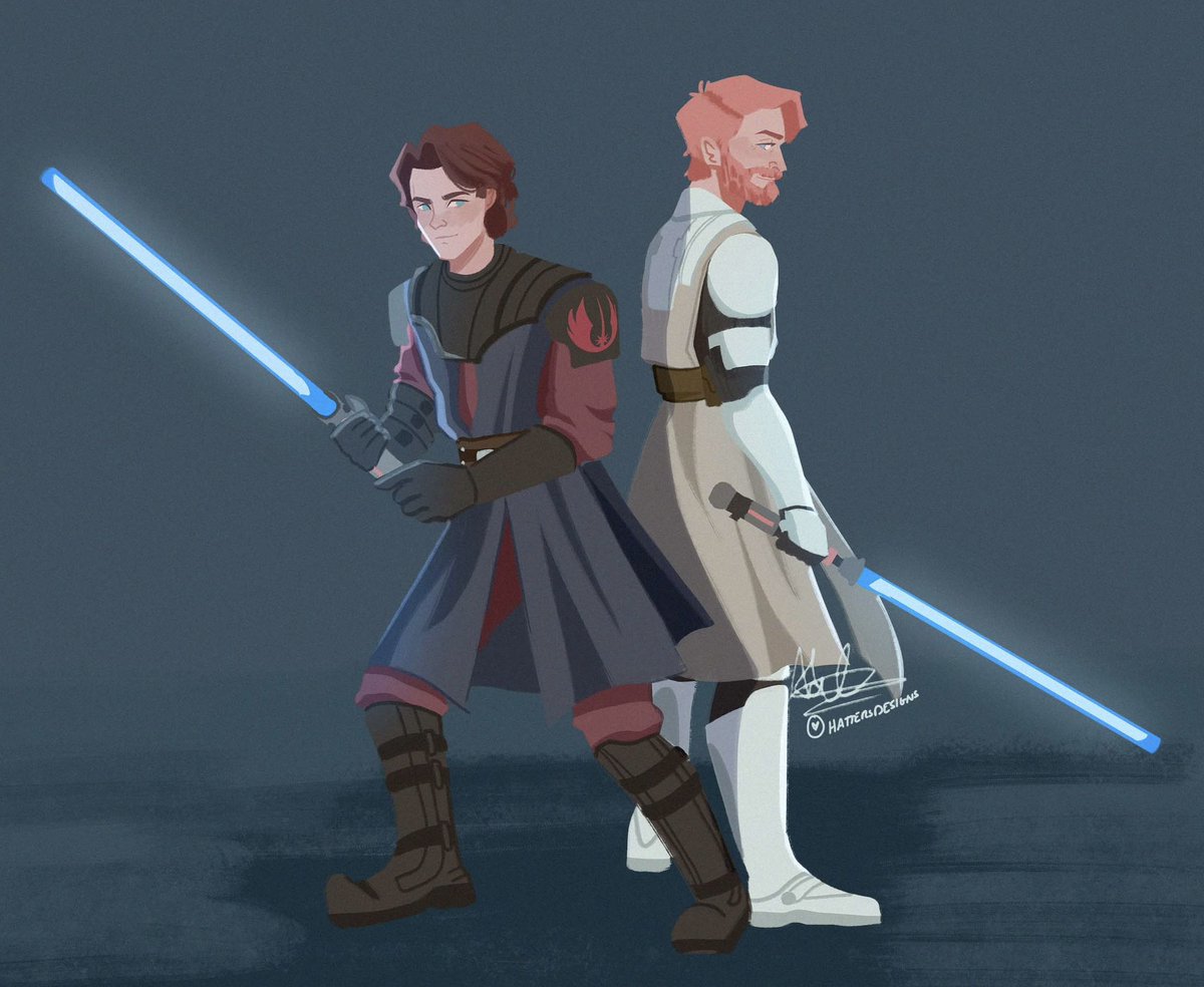 hattersdesigns's tweet photo. Complementary halves of a single warrior ✨🪐 #StarWars https://t.co/P1EBxaMhPN