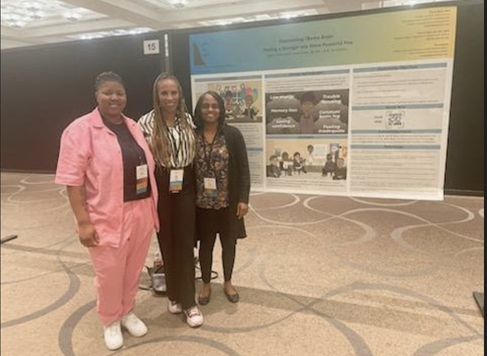 Ok2Grieve's tweet photo. Amazing experience presenting at #APOS2024 with Tamara Fisher, RN @UVAHealthCareer and #pediatric cancer advocate and student, Nia Simpkins @cpcc on #grief related experiences for #cancer survivors. Looking forward to next year! #ok2grieve #afterthebell https://t.co/SViJxsHICj