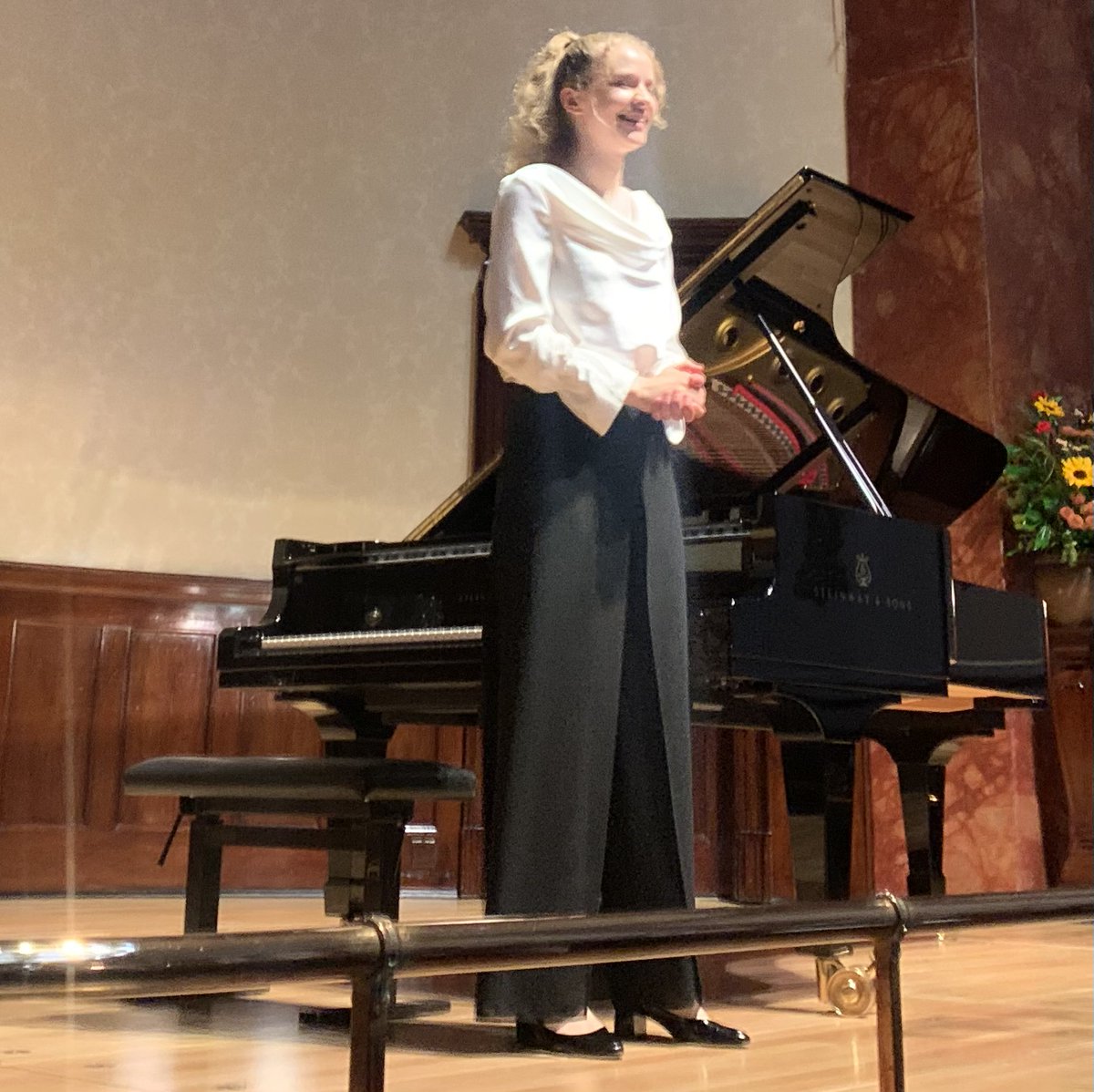 Unsurprisingly fine concert <a href="/wigmore_hall/">Wigmore Hall</a> today by the ever-excellent Elisabeth Brauss in a typically rewarding programme of Prokofiev, Albéniz  &amp; Beethoven. Can be heard <a href="/BBCRadio3/">BBC Radio 3</a> 7 <a href="/BBCSounds/">BBC Sounds</a>.