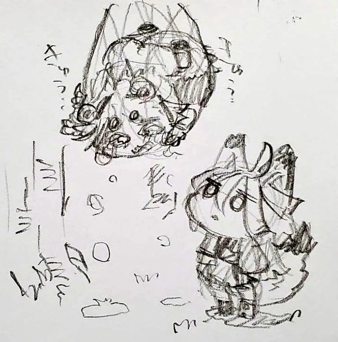 罠にかかるもち 