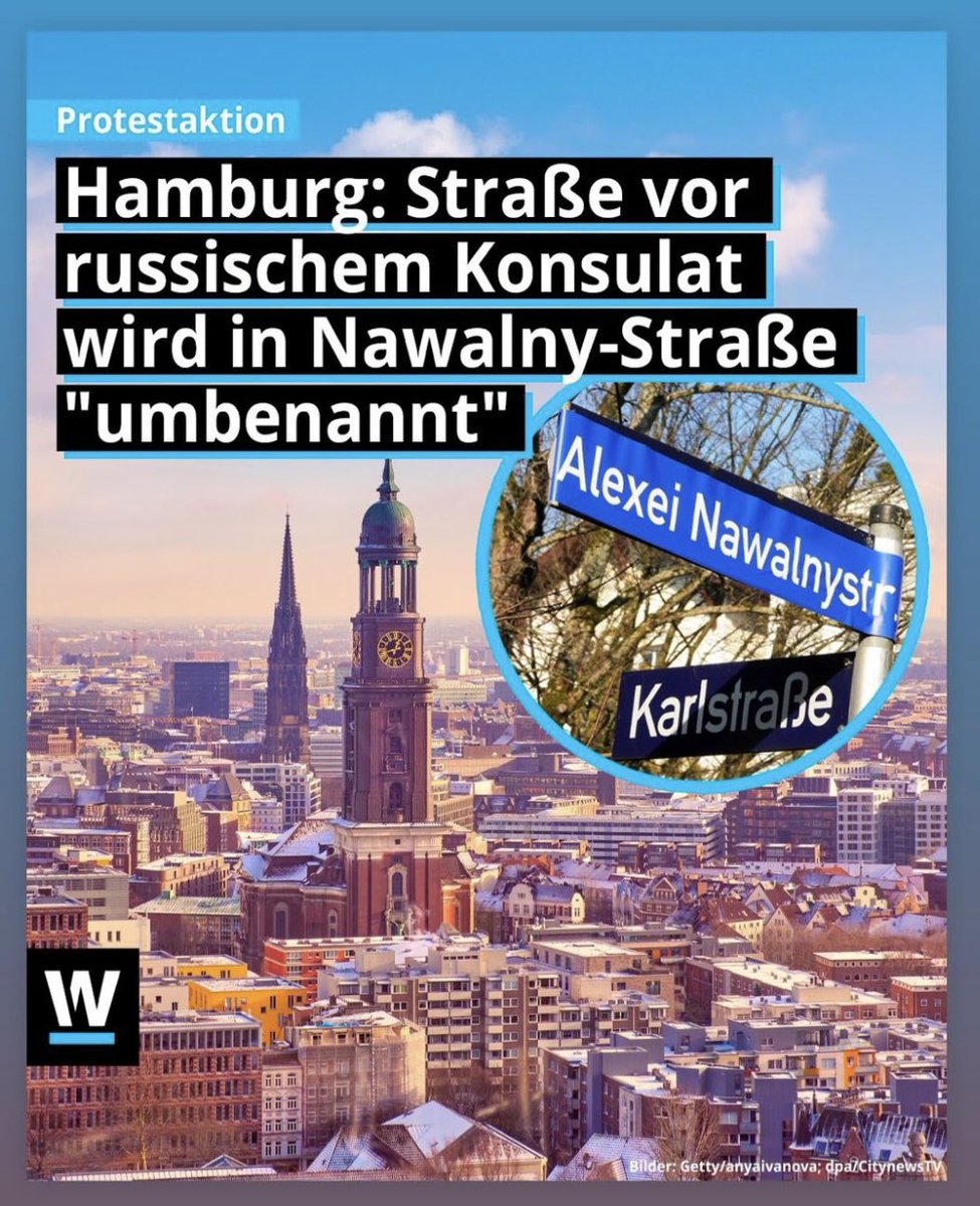 Klasse Hamburg!

<a href="/watson_news/">watson News</a> 
#Nawalnystrasse 
#Nawalny 
<a href="/hamburg_de/">hamburg.de</a>