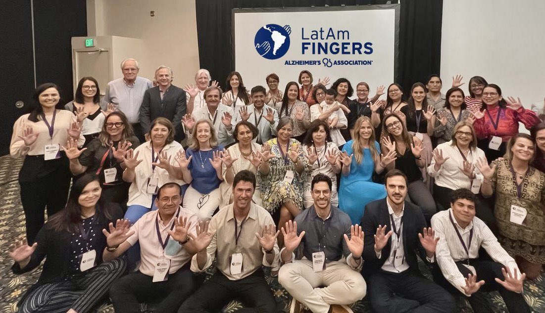Representatives from 12 Latin American countries recently convened at the annual LatAm FINGERS meeting, joining forces in the fight against dementia. Our gratitude to @endalz for their conatant support. @CaramelliPaulo @NiltonCustodio8 @NeuroAllegri @clausuemoto @IsmaelLCalandri