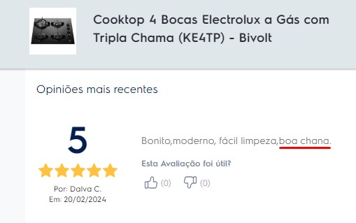 SEI QUE TÁ MUITO BARATO MAS VAI COM CALMA DONA DALVA🫢 🎛️Cooktop 4 Bocas Electrolux - Tripla C̷h̷a̷n̷a̷ ̷ Chama 🔥DE 789 POR R$ 474 🔗tidd.ly/4c876M5