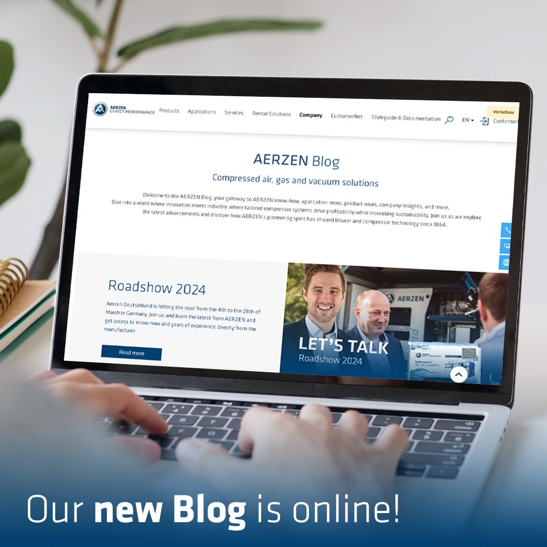 AerzenIberica's tweet image. 🆕 We are going to inform you about our products, valuable news from the fields of application, information that comes from our experience and knowledge. #Aerzen #Companyblog #Blog  #Innovation #Industry bit.ly/4a5Zbx6 
lnkd.in/ee2CuY5a