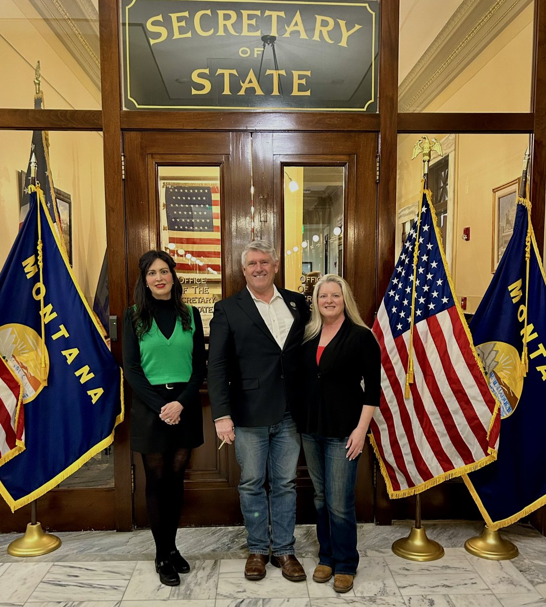 DowningForMT's tweet photo. Today I officially filed for MT02 with the Montana Secretary of State. I am Looking forward to continuing to travel the district and meet with the people that make this state so special.
#MT02
#TeamDowning
#Montana https://t.co/O4Cos4eYln