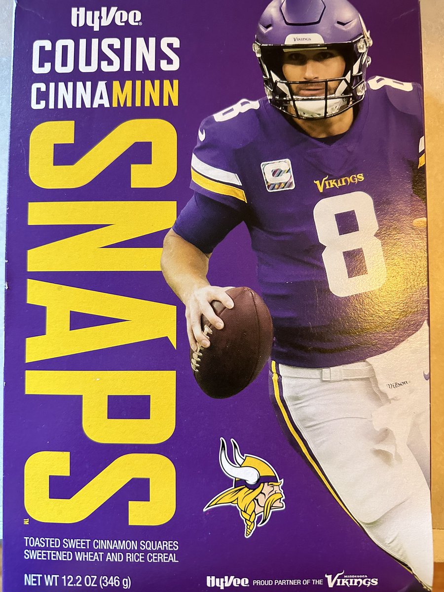 _akaCL's tweet image. Was waiting until @KirkCousins8 brought a SB to the cities before opening this in celebration… 😭😭