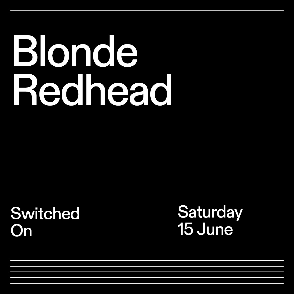 Just announced! @BlondeRedhead return to Australia for the first time in 13 years with a new album and back catalogue of heady, romantic records. We're taking the seats out for this one! Presale commences 12pm Wednesday 13 March, sign up for access: cityrecital.ink/signup