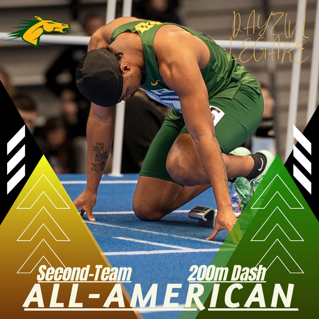 ITF: Senior Josh Jeffes earned NCAA DIII First-Team All-American honors in the 400m, while Freshman Dayzin Legare earned Second-Team All-American honors in the 200m. 

Congratulations, boys! 

#GoBroncos #NCAA #AllAmerican #400m #200m