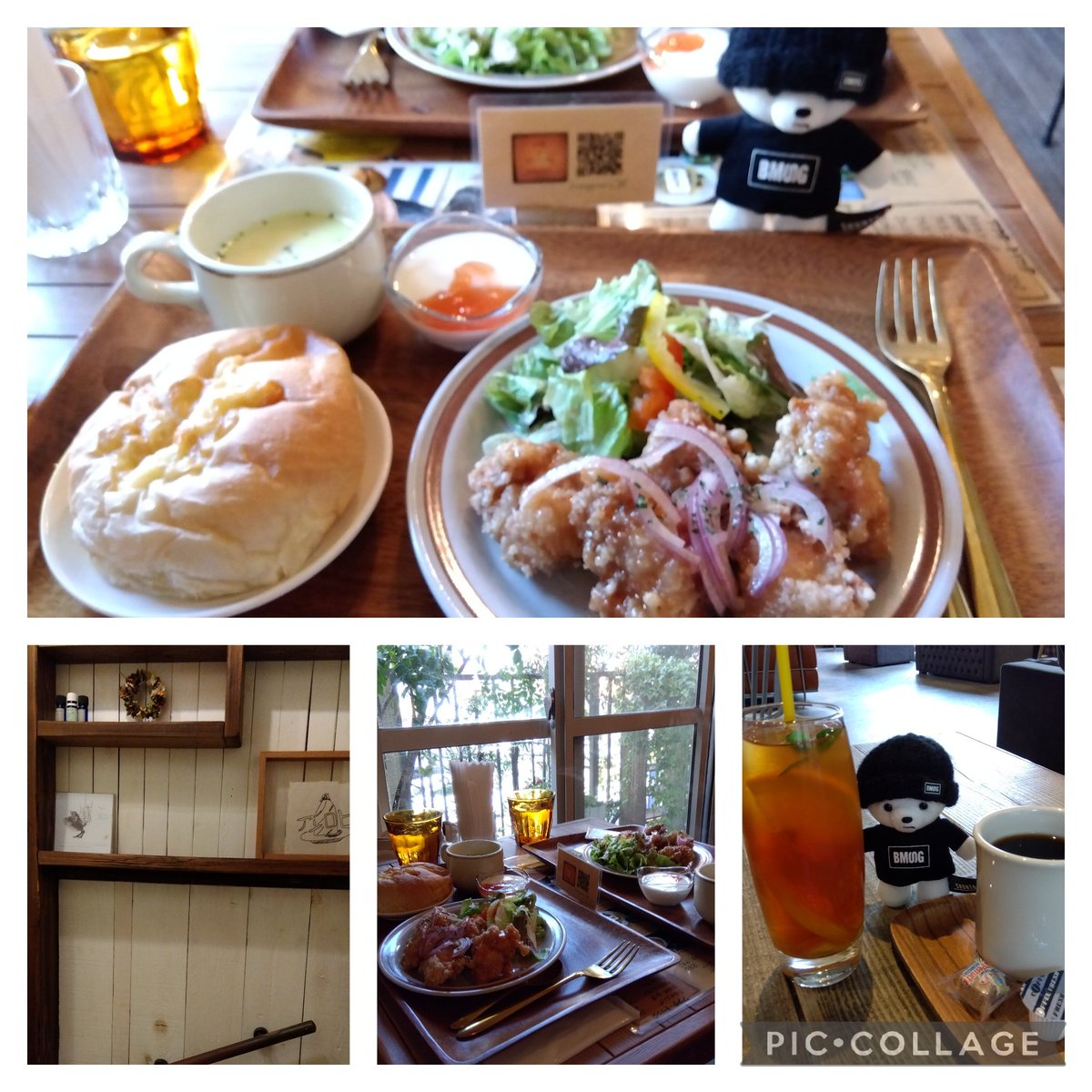 BestyYoco's tweet photo. 元同僚とかわいいお店で近況報告ランチ会🧆
シュンティ🧸付添いで…💕 https://t.co/dPJwnqFGMV