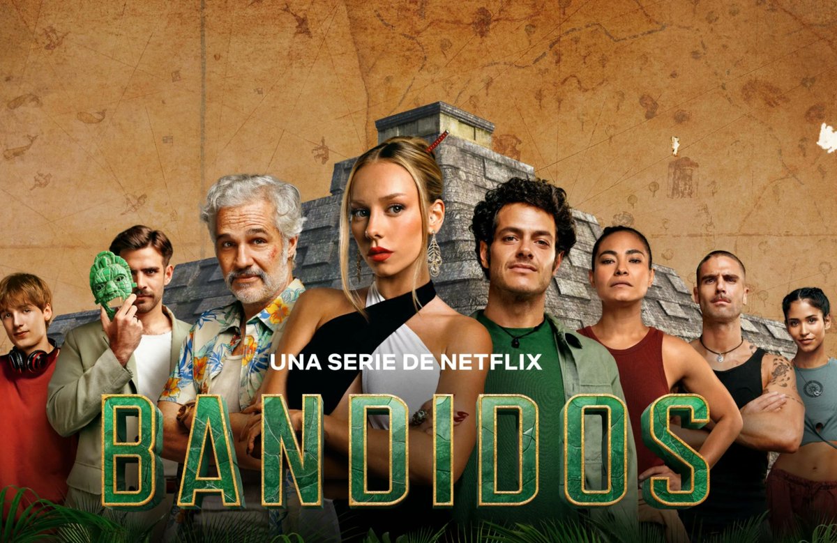AstillaModerna's tweet photo. 📅Mañana llega a #Netflix la nueva #serie protagonizada por #EsterExposito.

🇲🇽Producción #Mexicana con una trama a priori simple donde unos #Bandidos buscarán un tesoro y se pelearan con otros por él. https://t.co/0EE7ATdvUw