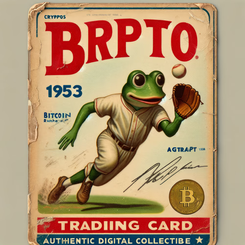 rektfluf's tweet image. Just added one of my fave #CTCs to my collection. Things I love about this one:

- 1953
- Bitcoin logo
- The word 'Bitcoin' &amp;amp; the start of 'Running' (running bitcoin a la @halfin - geddit?)

Plus the word "BRPTO" makes me smile

CTCs are under-rated gems

Don't 😴 on @Nakamigos