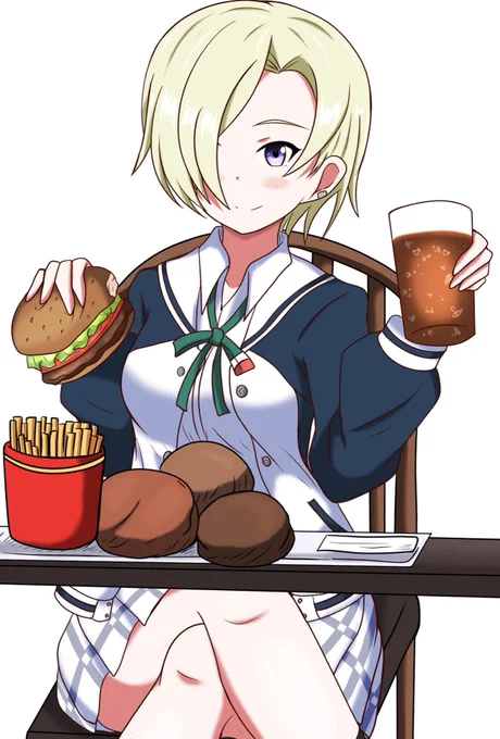 過去に描いてた食べ物イラスト 
