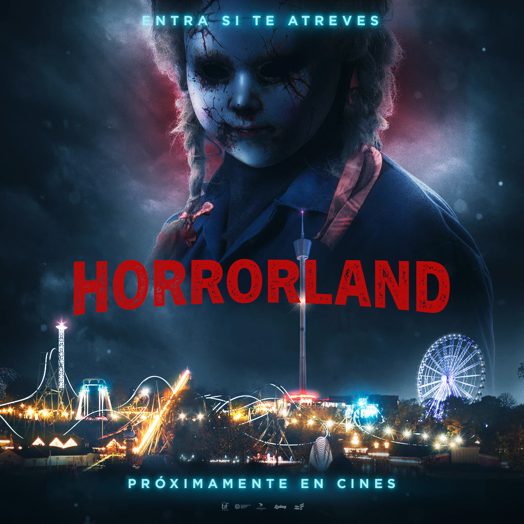 BFdistribution's tweet photo. 🎃Una exclusiva noche privada de Halloween en Liseberg se convierte rápidamente en una verdadera pesadilla🪓

#Karusell 2 de Mayo en cines 🇨🇱🇦🇷

#Horrorland #BFDistribution #Cineterror #Terror https://t.co/2scS46eQ8L