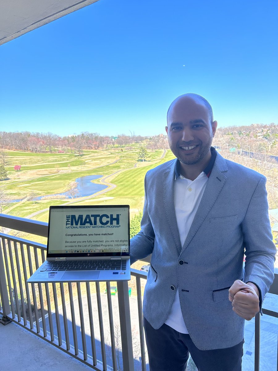 IderOujamaa's tweet photo. Thrilled to announce I've matched into #InternalMedicine. 
Immensely grateful to God and for the unwavering support from my parents, my wife, my 2-year-old son, brother and sisters, my big family and my wife's family, mentors, and friends.
#Match2024 #acp #InternalMedicine https://t.co/iktBwlc3Wi