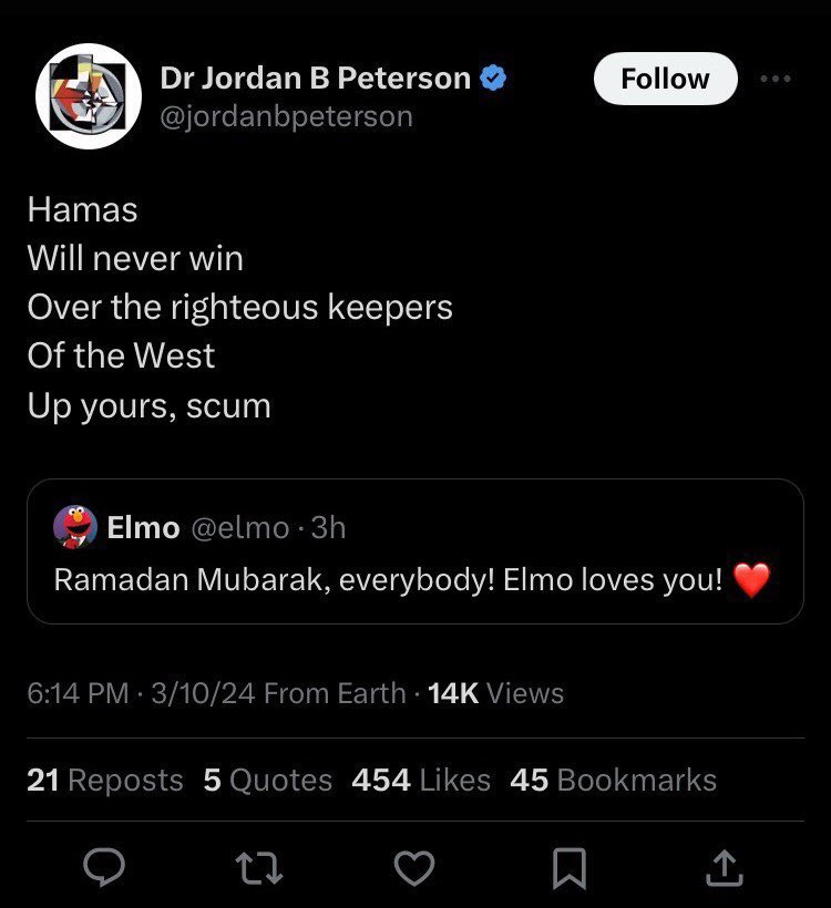 Jordan Peterson is evil