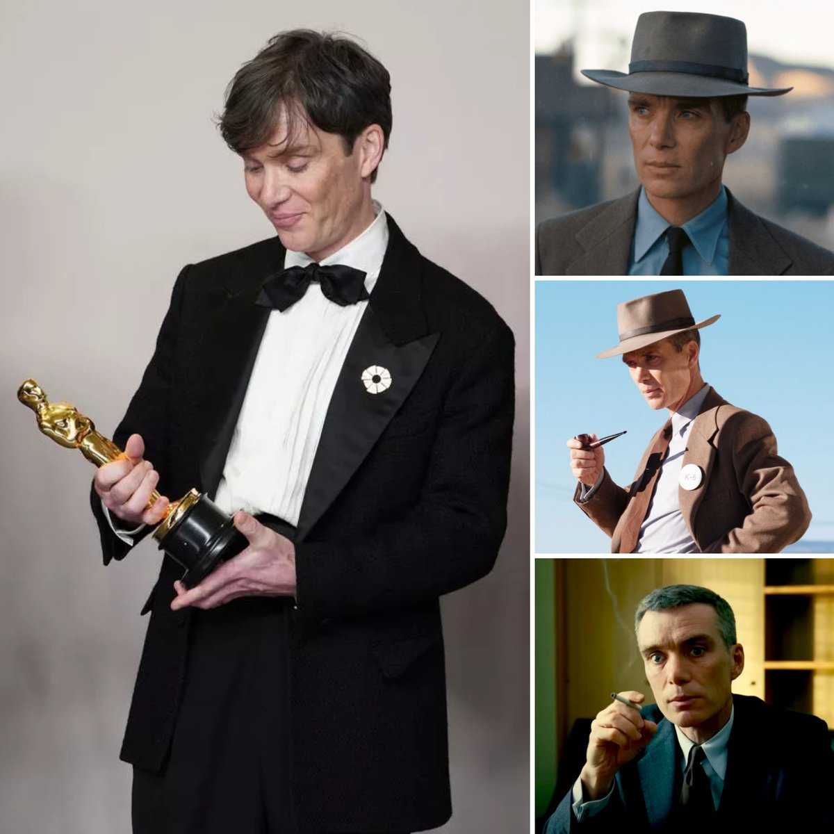 bszodi's tweet photo. Congratulations, Cillian! #cillianmurphy #Oscars2024 #movie #cinema #oscar #AcademyAwards #Oppenheimer https://t.co/HvLsVwQyPk