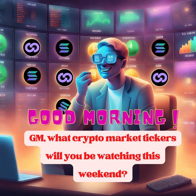 Sobit_Bridge_'s tweet photo. ☀️GM SoBit Community! Are you ready for the weekend crypto action?

🔍Share the market tickers you're keeping tabs on this weekend in the comments!

#SoBit #Crypto #SoBitBridge #Web3 https://t.co/ZrjYPzf4sX