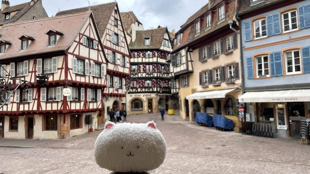amarunanmin's tweet photo. 念願のコルマール（Colmar）聖地巡礼してきました～🐰🐰🐰

#gochiusa  #ごちうさ https://t.co/zhMweGCpxm