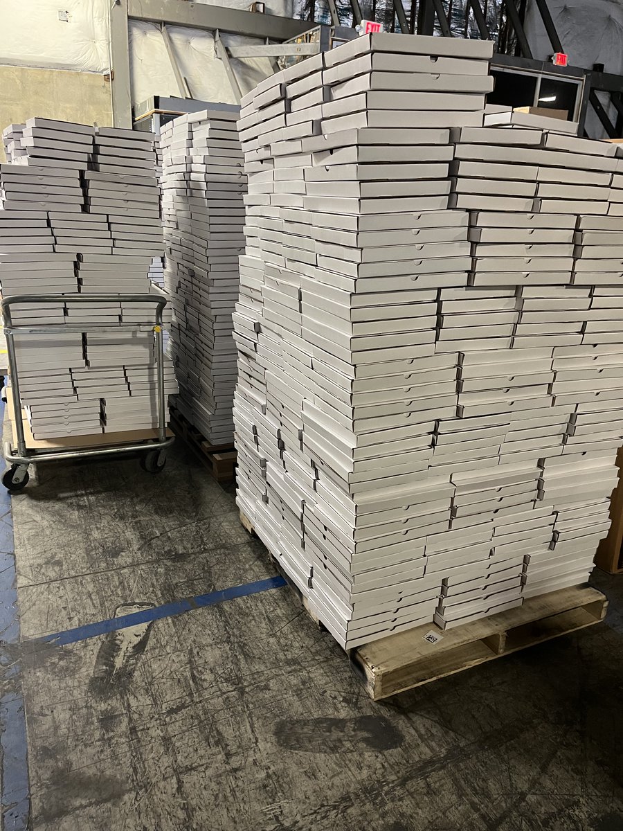 THORN Kickstarter fulfillment begins this week! 2,000 boxes currently built and ready to be filled! #comics #books #graphicnovels #bonecomics #jeffsmith #cartoonbooks #TUKI #RASL #THORN @jeffsmithsbone @cartoonbooksinc