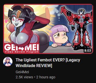 So this 'review' is mostly him complaining that the figure isn't sexy enough..hey look buddy- as much as I would like to fuck Windblade too. This is too much. This is like- the maximum gooner right here. If you want a sexy Windblade figure, BingoToys, FlameToys and Big Fire Bird-