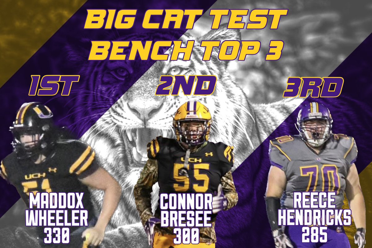 Top 3 benches from today