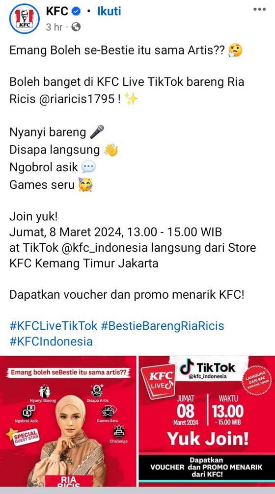 Kasih Tanda Cinta Untuk <a href="/RiaRicis/">SAYANG</a> Dengan Cara: 👉 Unsubscribed Semua Medsosnya!

Setuju Bray?