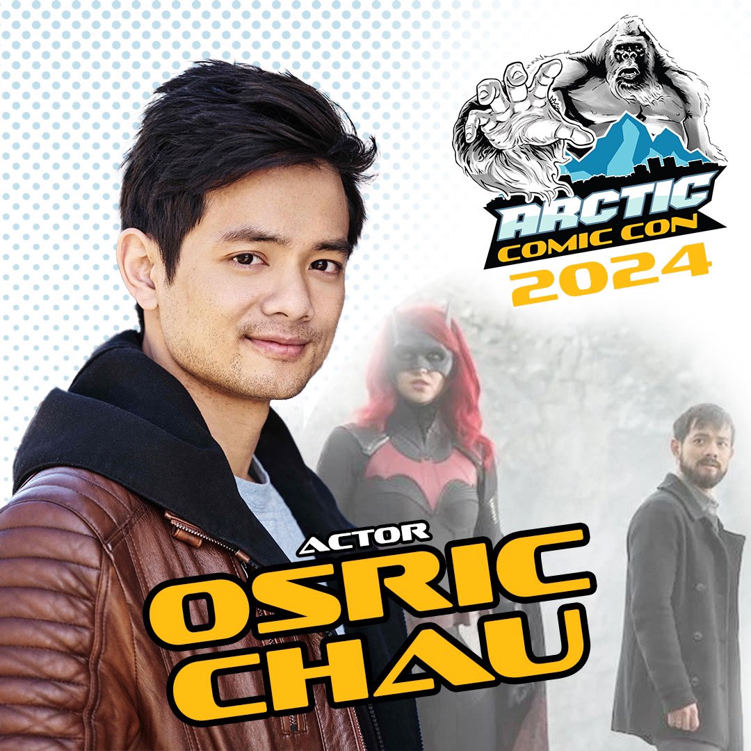 🌟 Exciting Announcement Alert! 🌟 We are pleased to announce our next guest - Osric Chau! Osric is most known for his role of Kevin Tran in 6 seasons on CW's 'Supernatural'. Osric can currently be seen in Avatar: The Last Airbender.