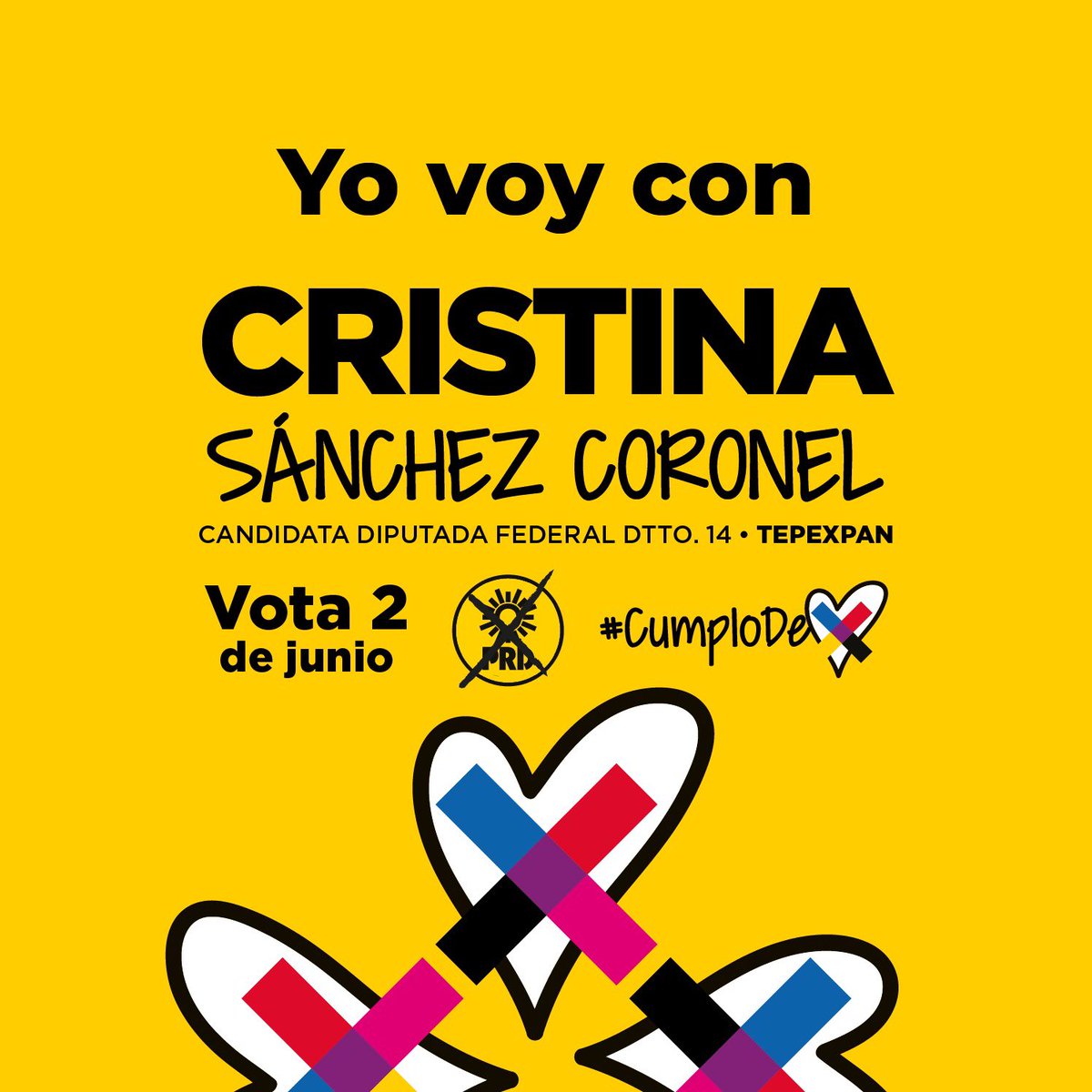 CristinaSanCol1's tweet photo. Quiero pedir su apoyo y confianza a nuestras aliadas y aliados para seguir #CumpliendoDe🩷 y lograr grandes cosas para nuestro #DistritoFederal14.

Juntas y juntos vamos a defender nuestra región de Morena que solo busca hacerle daño. https://t.co/HadKFQ2LR6