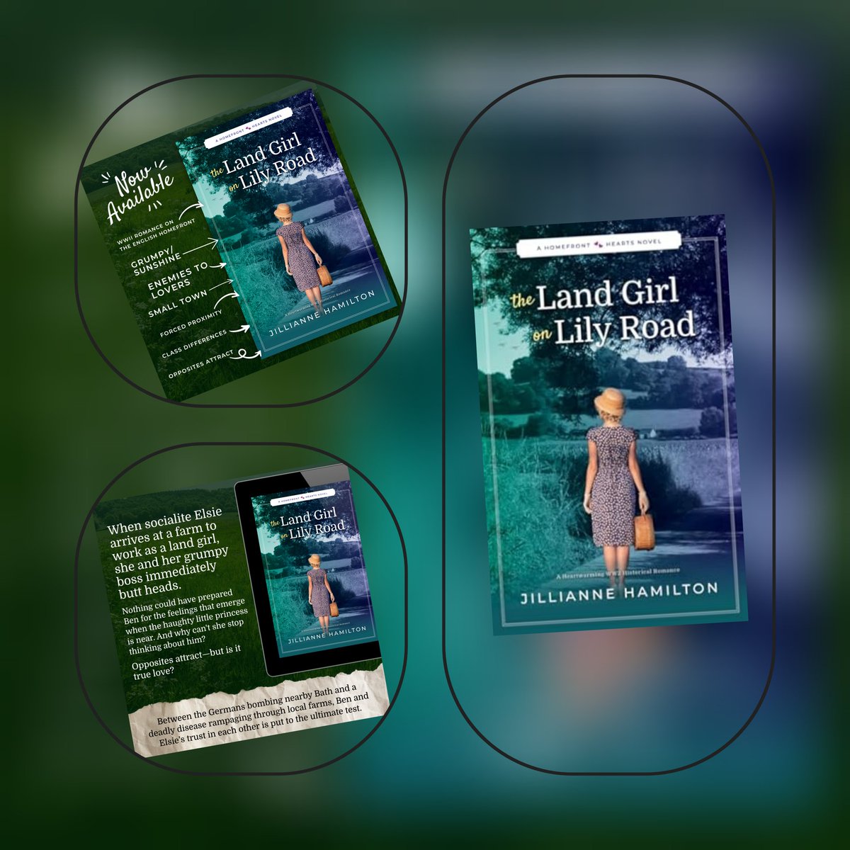 🌟🌟New Release!🌟🌟

THE LAND GIRL ON LILY ROAD by Jillianne Hamilton is out now! Check out the gorgeous historical romance and grab your copy today! 

Universal: mybook.to/homefrontheart…