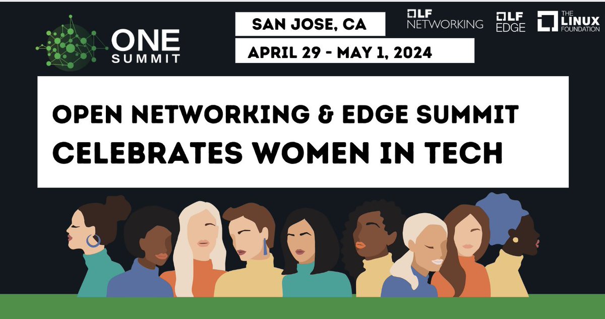 It's Women’s History Month, sowe've complied a sampling of women-led sessions and keynotes at this year's #onesummit (4/ 29-5/1 in San Jose, CA). 👀 See industry pioneer @radiaperlman and other women in tech! See who else is speaking: lfnetworking.org/one-summit-emp…