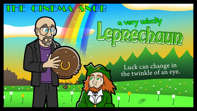 🍀New Cinema Snob Episode🍀  Warwick Davis is back as a Leprechaun, but this time in a children's film<a href="/tag/stpatricksday"class="tags"><span>#stpatricksday</span></a>