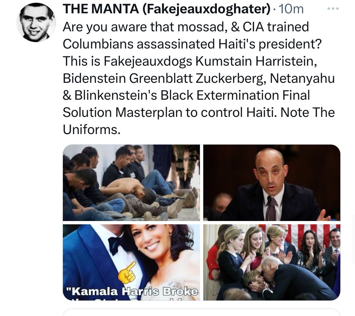 dom_lucre's tweet photo. 🔥🚨DEVELOPING: Haitians are actually blaming The United States and Israel for the recent gang uprising in Haiti so Western nations can steal their iridium. Haiti currently has the second largest deposit of iridium in the world. 

They also STRESSING that this is a DEMOCRAT operation. George Soros, Hillary Clinton, Mark Zuckerberg Ben Netanyahu and many other prolific figures are being named and sent to my DM.  

To the residents of Haiti I am one of the few journalists that share both sides so please continue to send me content and I will research. 

With the war in Israel I provided news for the Israelis and Palestinians until I decided to stop covering the war.