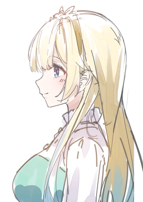 横顔へたくそ問題を解決すべく練習をしていた 